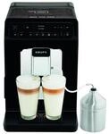 KRUPS EA891810 Evidence Kaffeevollautomaten mit Milchaufsch&auml;umer - schwarz
