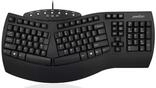 Perixx PERIBOARD-512 kabelgebundene ergonomische Tastatur - QWERTZ DE - schwarz