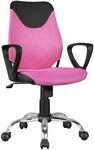 AMSTYLE Kinderdrehstuhl KiKa SPM1.355 pink/schwarz