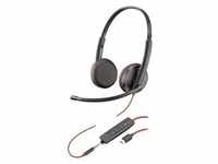 poly 209747-201-25, Poly Blackwire C3225 Stereo Headset On-Ear USB-A, kabelgebunden