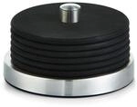 Zeller Untersetzer 10 cm schwarz, silber
