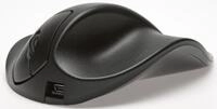 HANDSHOEMOUSE Hippus M Maus ergonomisch kabellos schwarz