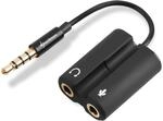 Sharkoon PMP35 Combo Audio Adapter