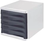 helit Schubladenbox H6129998 DIN A4 26,5 x 34,0 x 25,0 cm