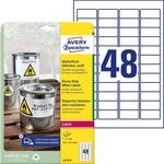 AVERY Zweckform wetterfeste Folienetiketten 45,7 x 21,2 mm