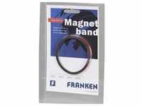 FRANKEN Magnetbänder Magnetband 100,0x0,5cm rot Rot