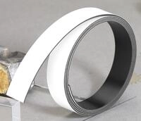 FRANKEN Magnetband 1,5 x 100,0 cm wei&szlig;
