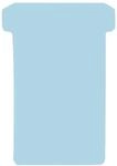 FRANKEN TK218 T-Steckkarten blau - 100 St&uuml;ck