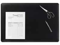 DURABLE Schreibtischunterlage Schreibunterlage 42x30 schwarz Kunststoff schwarz
