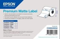 Epson Premium - Matte, gestanzte Etiketten - 76 x 51 mm - 650 Etikett(en) - f&uuml;r