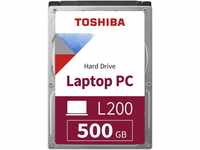 Toshiba HDWJ105UZSVA, Toshiba L200 Laptop PC-Festplatte - 500 GB, bulk 2,5 ",
