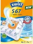 swirl MicroPor Plus S 67 Staubsaugerbeutel - 4 St&uuml;ck