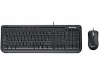 Microsoft APB-00008, Microsoft Wired Desktop 600 Maus-Tastatur-Set, kabelgebunden,