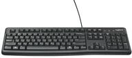 Logitech Corded Keyboard Plug&Play-USB-Tastatur schwarz (US/QWERTY)