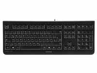 Cherry JK-0800DE-2, CHERRY KC 1000 kabelgebundene Tastatur, schwarz Der leise