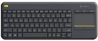 Logitech K400 Plus schwarz Wireless Touch Tastatur