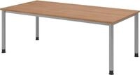 HAMMERBACHER h&ouml;henverstellbarer Schreibtisch VHS2E/N/S nussbaum