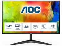 AOC 24B1H, AOC 24B1H Monitor 59,9 cm (23,6 Zoll) Full-HD, MVA-Panel, HDMI, VGA, 5ms,