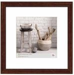 walther design Bilderrahmen Home 44,5 x 44,5 cm nussbaum