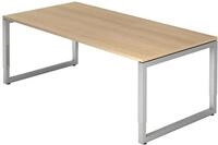 HAMMERBACHER h&ouml;henverstellbarer Schreibtisch VRS2E/E/S eiche