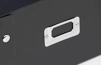 Zeller Aufbewahrungsbox 9,6 l - 26,0 x 31,0 x 14,0 cm schwarz