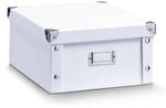 Zeller Aufbewahrungsbox 9,6 l - 26,0 x 31,0 x 14,0 cm wei&szlig;