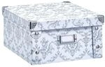 Zeller Aufbewahrungsbox vintage 9,6 l - 26,0 x 31,0 x 14,0 cm wei&szlig;, vintage