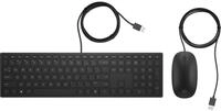 HP Pavilion 400 kabelgebundenes Desktop schwarz