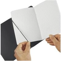 herlitz Notizbuch DIN A5 kariert, 80 Seiten