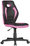 AMSTYLE Kinderdrehstuhl LUAN SPM1.387 schwarz/pink