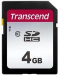 Transcend SDHC 300S 4GB Speicherkarte 4 GB