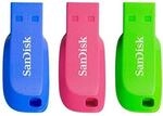 SanDisk Cruzer Blade USB-Stick 16 GB 3-Pack