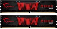 G.Skill Aegis Intel 32GB (2x 16GB) Kit DDR4 2666 MHz schwarz/rot