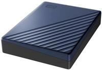 WD My Passport Ultra mobile Festplatte 4 TB blau
