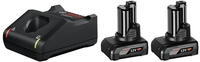 BOSCH Professional Starter-Set 2 x 12V6.0Ah