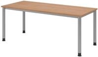 HAMMERBACHER h&ouml;henverstellbarer Schreibtisch VHS19/N/S nussbaum
