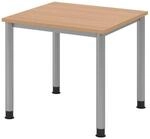 HAMMERBACHER h&ouml;henverstellbarer Schreibtisch VHS08/E/S eiche
