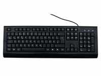 MediaRange Tastatur kabelgebunden MROS101 schwarz
