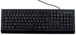 MediaRange MROS101 kabelgebundene Tastatur - QWERTZ DE - schwarz
