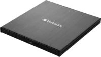 Verbatim Slimline 4K externer Blu-ray-Brenner schwarz