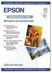 Epson Archival Matte Paper - Papier, matt - A4 (210 x 297 mm) - 192 g/m2 - 50 Blatt -