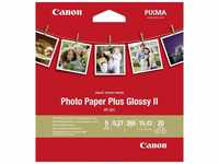 Canon PP-201 Glossy II Fotopapier Plus glänzend 127x127mm 265 g/m² - 20 Blatt