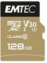 Emtec SpeedIN Pro microSD Speicherkarte 128 GB inkl. SD-Adapter