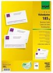 SIGEL Visitenkarten 185 g/m&sup2; matt hochwei&szlig;