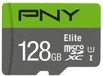 PNY Elite microSDXC UHS-I Speicherkarte 128 GB