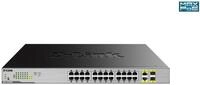 D-Link DGS-1026MP 24-Port Gigabit PoE 2-Port Combo Gigabit SFP Switch
