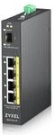 ZyXEL RGS100-5P 4-Port Gigabit 1-Port Gigabit-SFP PoE Switch