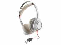 Poly Blackwire 7225 Stereo Headset On-Ear weiß 211154-01
