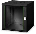 Digitus 12HE 19"-Wandgeh&auml;use Unique Serie RAL 9005 schwarz