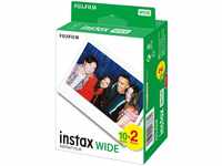 FUJIFILM 16385995, Fujifilm Instax Wide Film glossy 2x10 Blatt 1 Pack = 20 St.